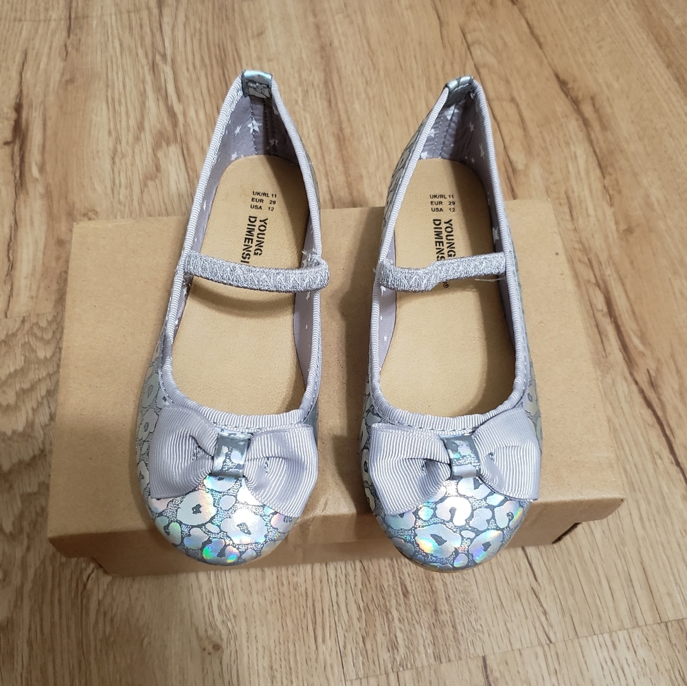 Toddler girls Flat Bow Shoes